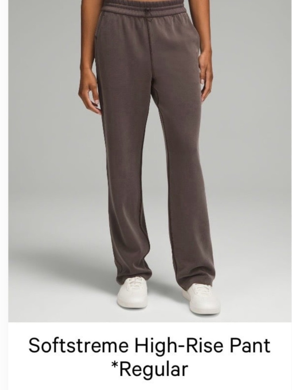 lululemon athletica High-Rise Lounge Pant in Taupe